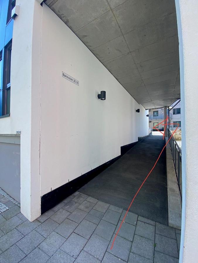 Penthouse With Private Balcony In The City Centre Of Bergen Apartment Bagian luar foto